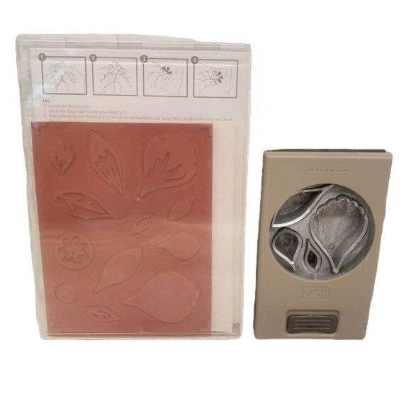 Stampin Up Stamp set and Punch Crafting Craft Stamp Set - Picture 2 of 2